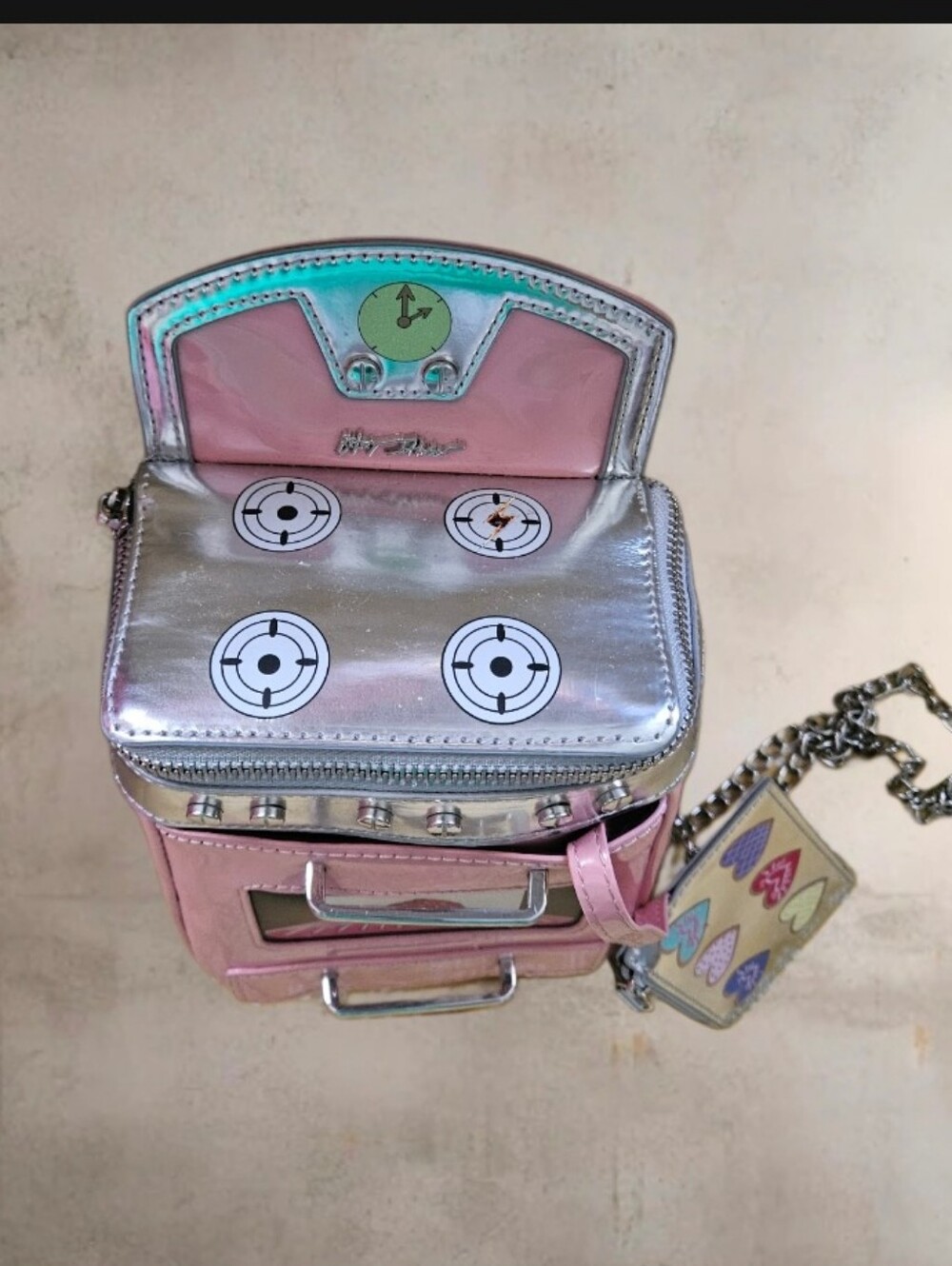 Betsey Johnson Kitsch L'Oven You Crossbody Bag - Picture 3 of 7